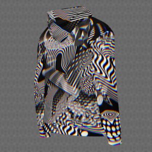 Dissolution All-Over Zip Hoodie