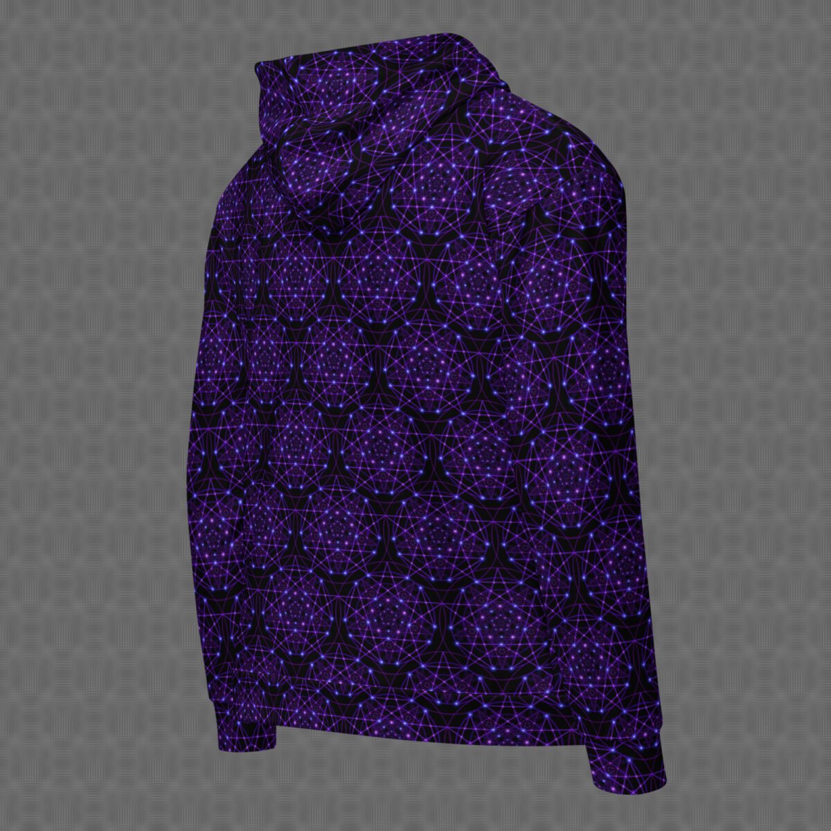 Enchant Trance | Psychedelic Visionary Art Unisex All-Over Hoodie