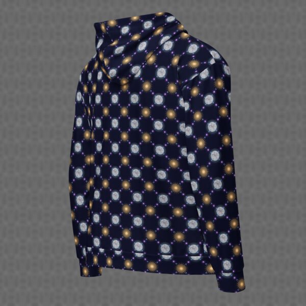 Celestial Bodies All-Over Zip Hoodie