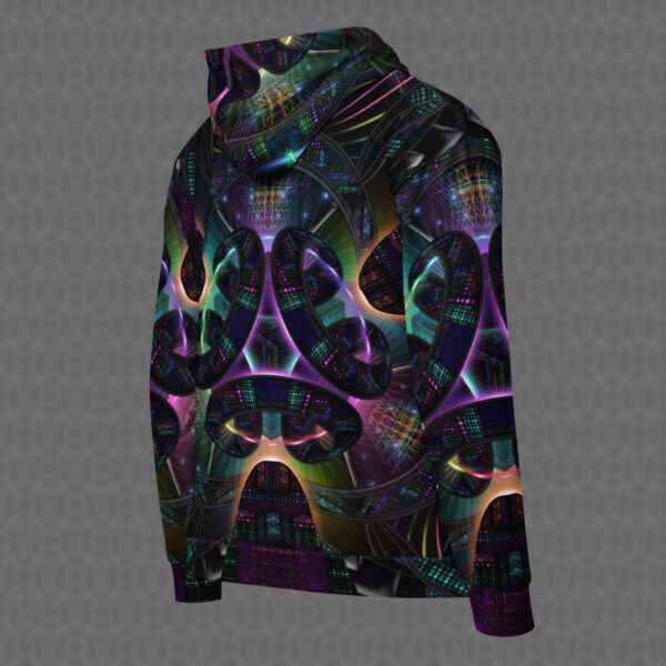 Cerebral Nexus All-Over Zip Hoodie (Cotton)