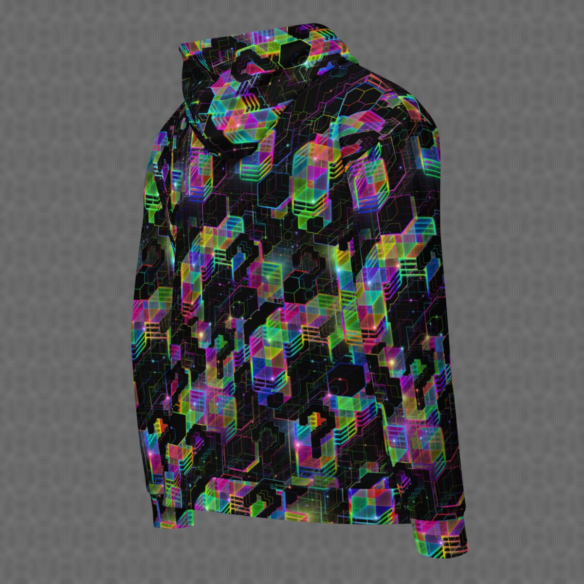 Question Everything | Psychedelic Visionary Art Unisex All-Over Hoodie