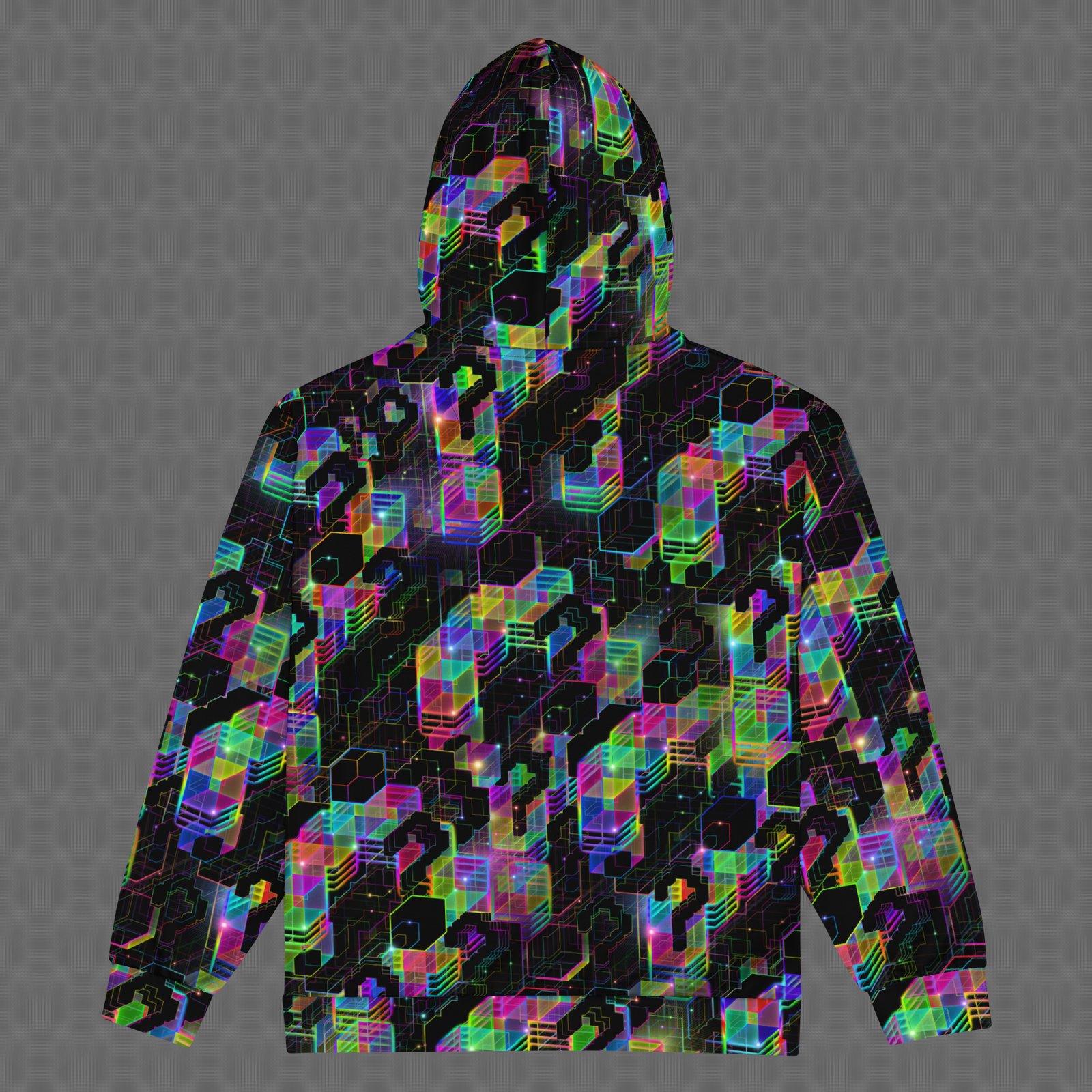 Question Everything All-Over Zip Hoodie - Image 4