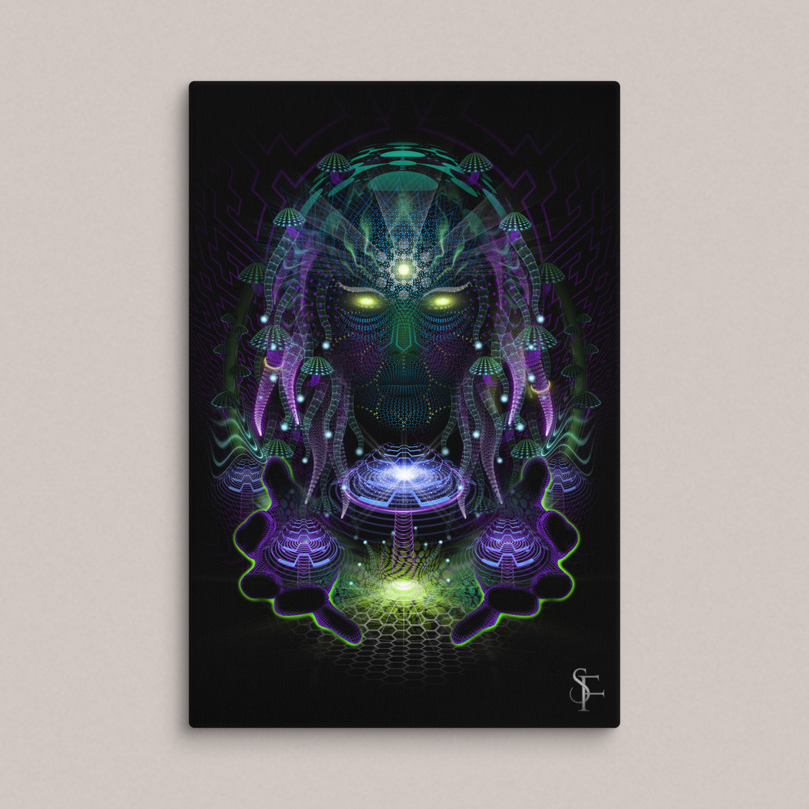 Forager Giclee Canvas Print