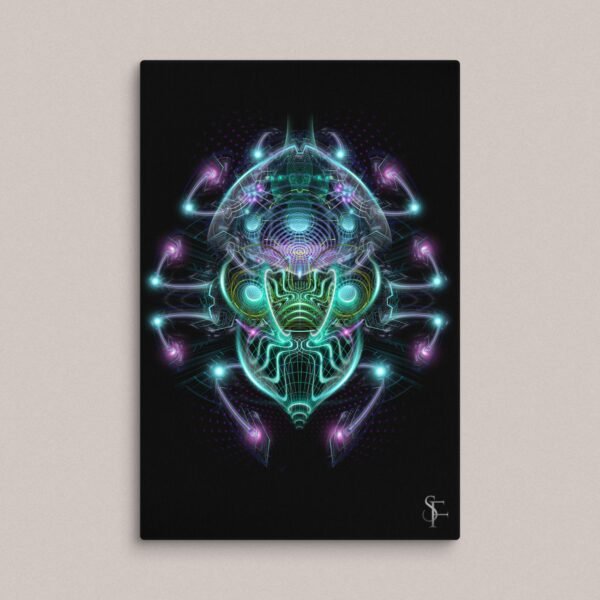 Jeweled Cicada Canvas