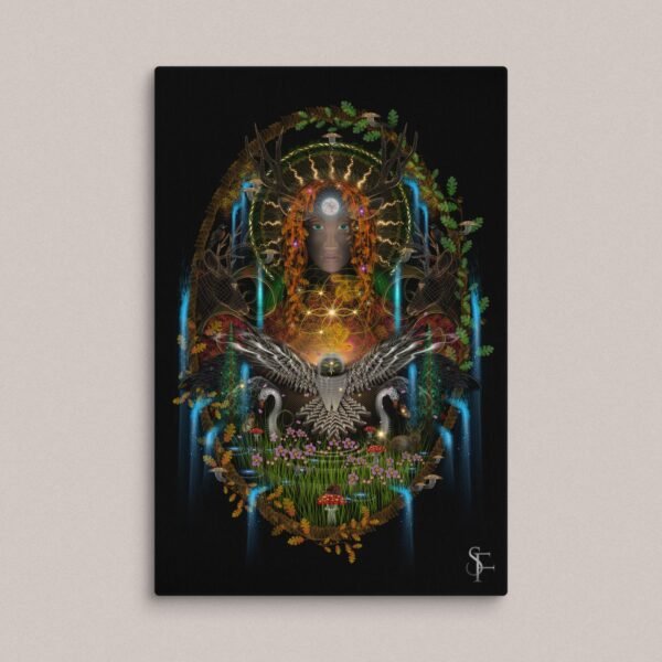 Equinaura Giclee Canvas Print