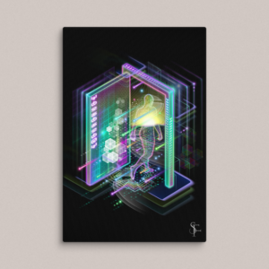 Day out of Time Giclee Canvas Print