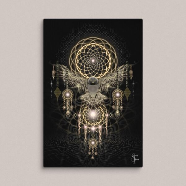 Magic Owl Giclee Canvas Print