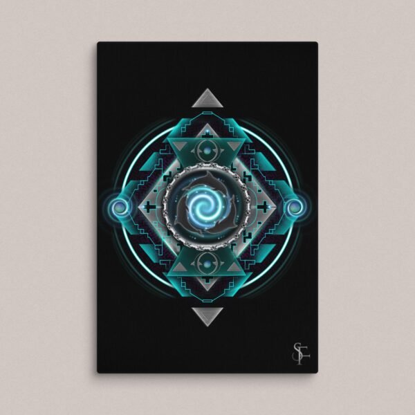 Atlantean Gate Giclee Canvas Print