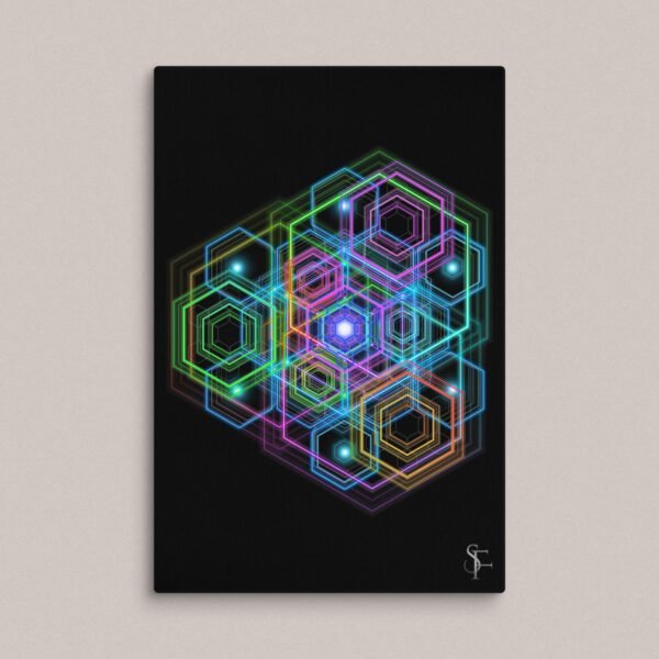 Hexadream Giclee Canvas Print
