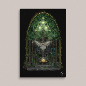 Elder Path Giclee Canvas Print