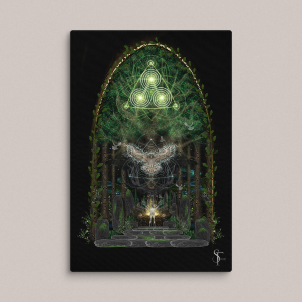 Elder Path Giclee Canvas Print