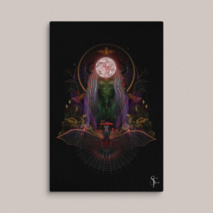 Witches Brew Giclee Canvas Print