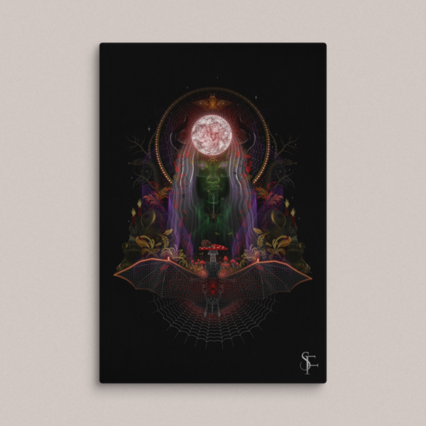 Witches Brew Giclee Canvas Print