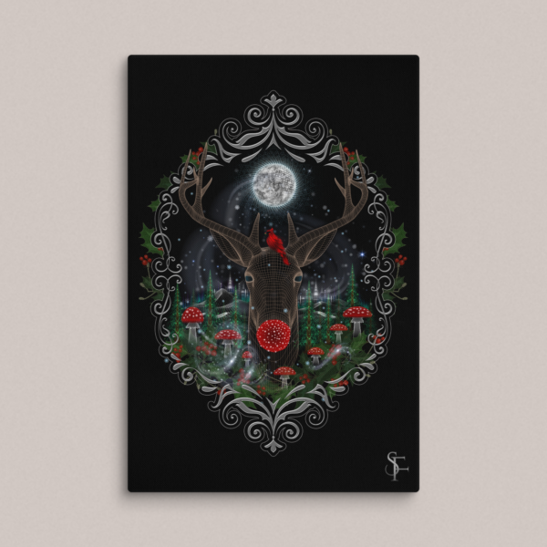 Rudolph Giclee Canvas Print