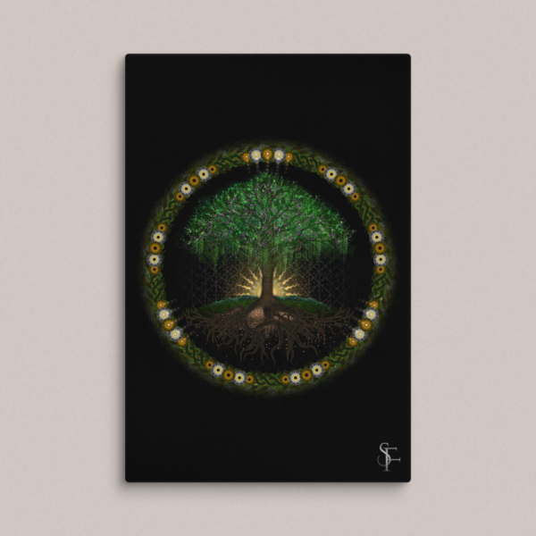 Yggdrasil Giclee Canvas Print