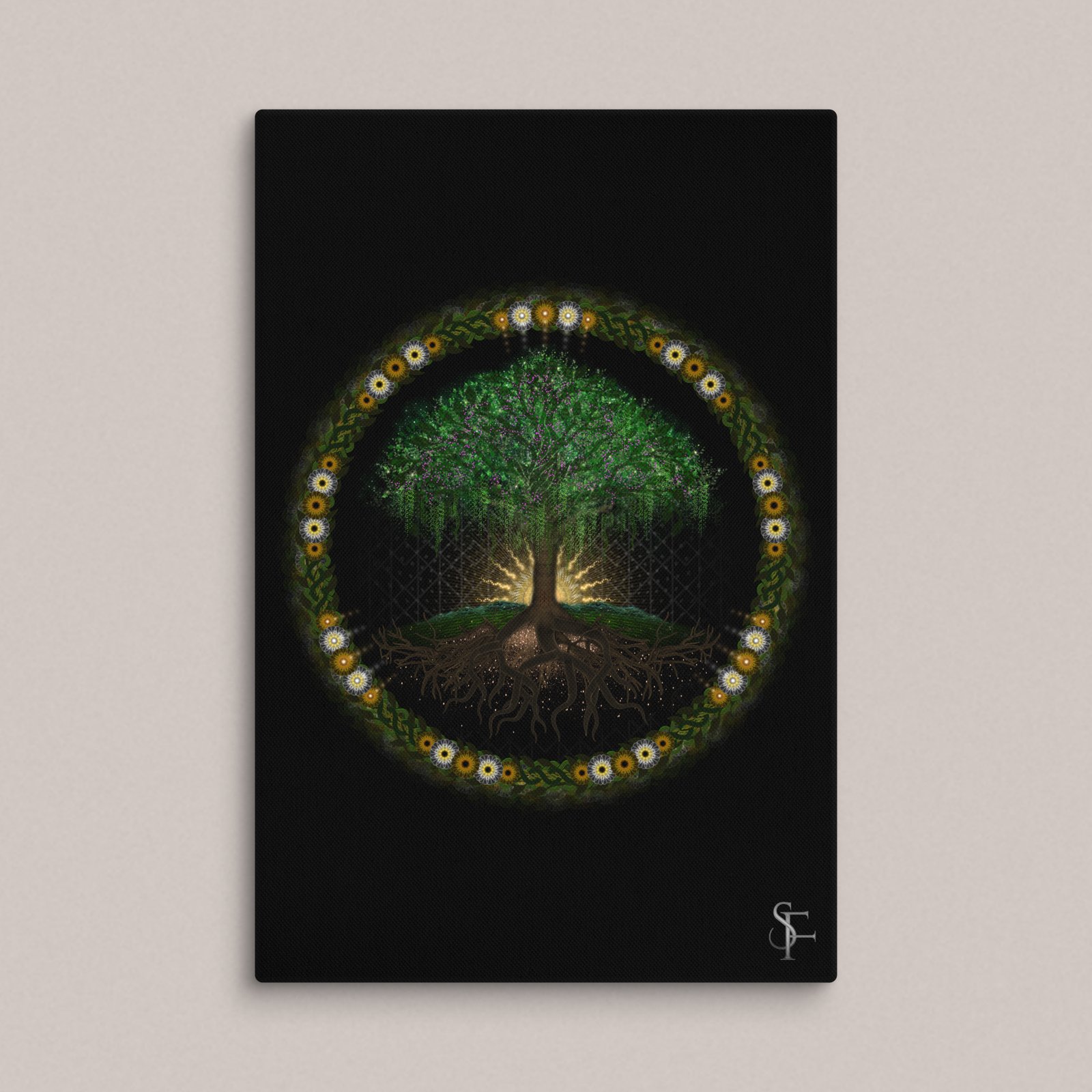 Yggdrasil Giclee Canvas Print