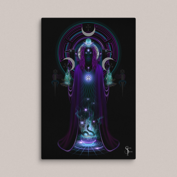 Hecate Giclee Canvas Print
