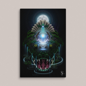 Alligator Giclee Canvas Print