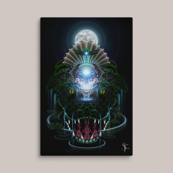 Alligator Giclee Canvas Print