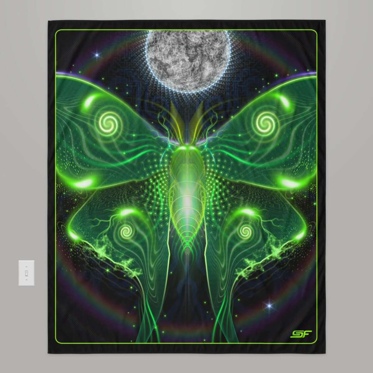 Lunaessence | Psychedelic Visionary Art Tapestry