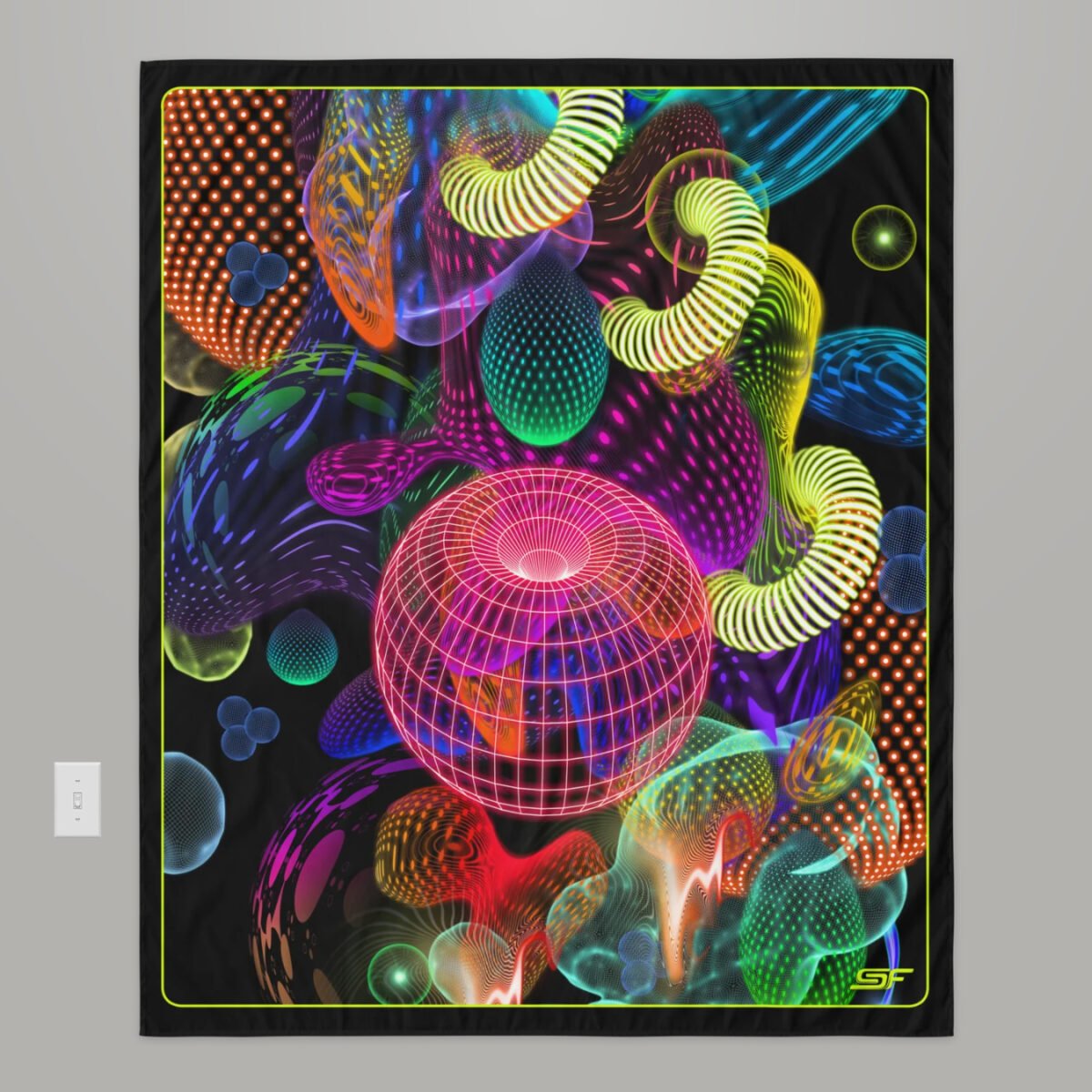 Anti-Gravity | Psychedelic Visionary Art Tapestry