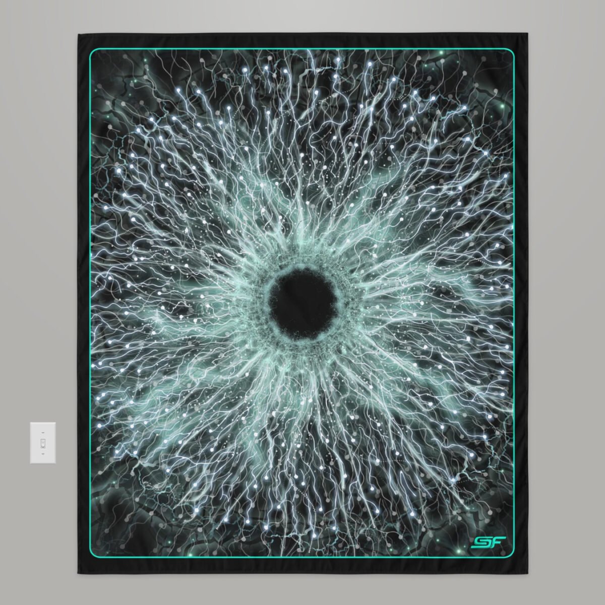 Mycelium | Psychedelic Visionary Art Tapestry