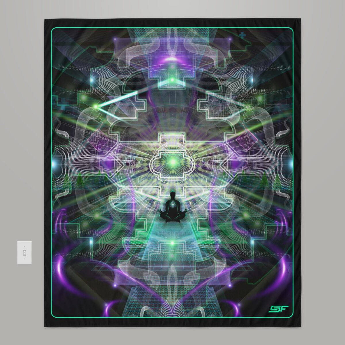 Psynergy | Psychedelic Visionary Art Tapestry