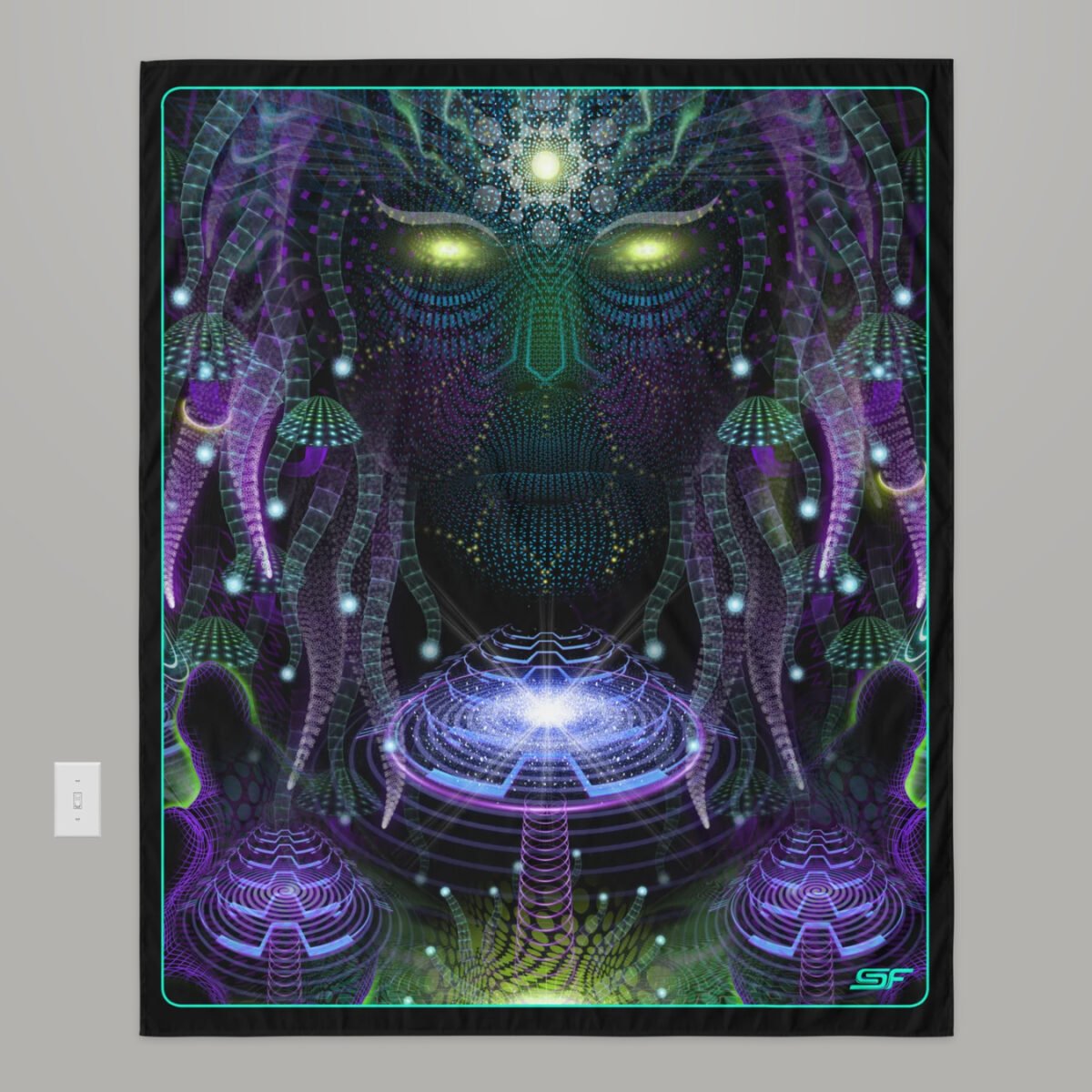 Forager | Psychedelic Visionary Art Tapestry