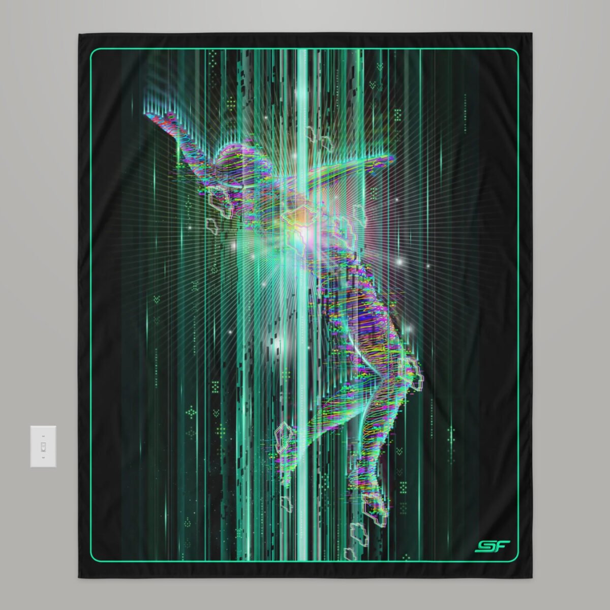 Abduction | Psychedelic Visionary Art Tapestry
