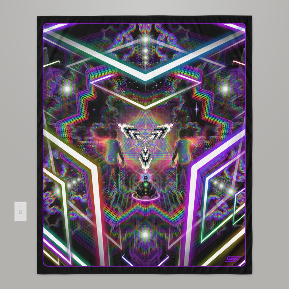 Feedback | Psychedelic Visionary Art Tapestry