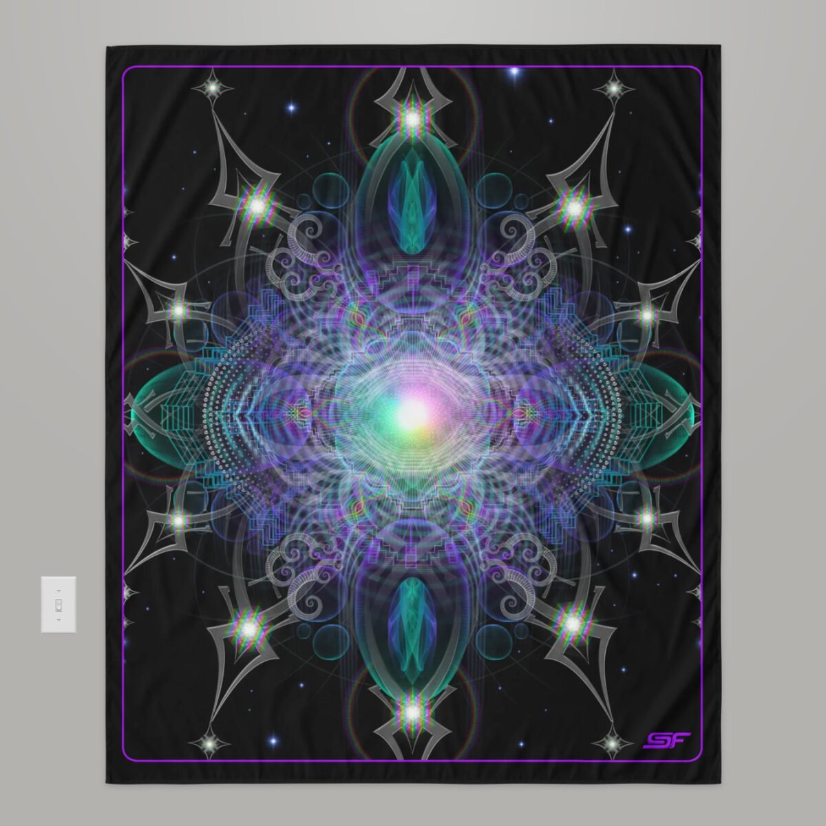 Transentience | Psychedelic Visionary Art Tapestry