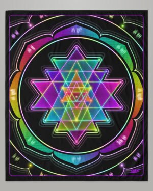 Sri Yantra | Psychedelic Visionary Art Tapestry