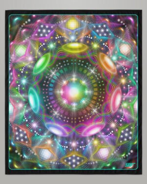 7th Dimension | Psychedelic Visionary Art Tapestry