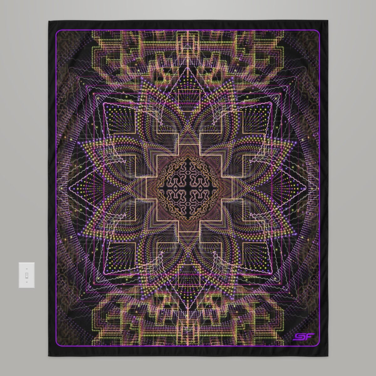 Threshold | Psychedelic Visionary Art Tapestry