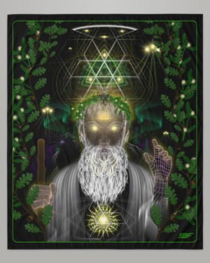 Wisdom Keeper | Psychedelic Visionary Art Tapestry
