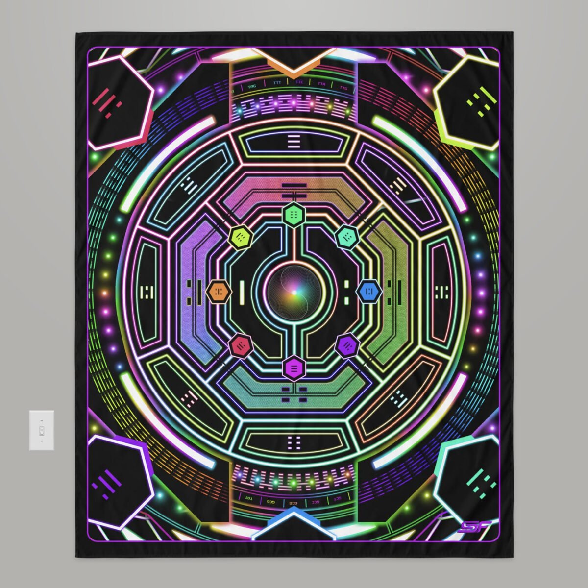 I-Ching | Psychedelic Visionary Art Tapestry