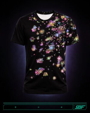 2CB (Dissolve Edition) | Psychedelic Visionary Art Men's All-Over T-Shirt