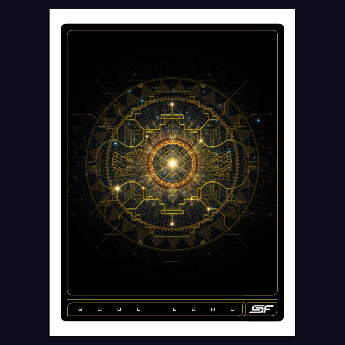 Soul Echo | Psychedelic Visionary Art Print