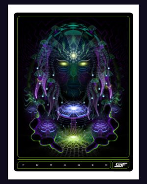 Forager | Psychedelic Visionary Art Print