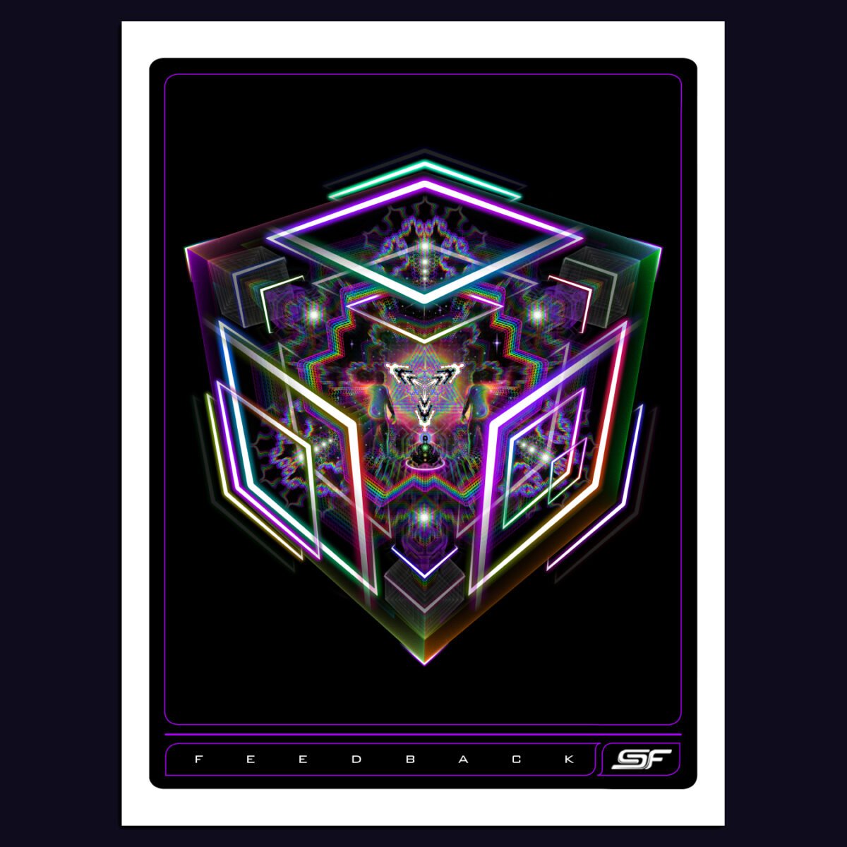 Feedback | Psychedelic Visionary Art Print