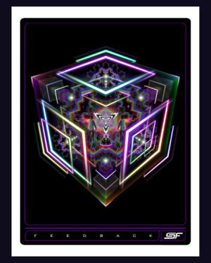 Feedback | Psychedelic Visionary Art Print