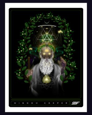 Wisdom Keeper | Psychedelic Visionary Art Print