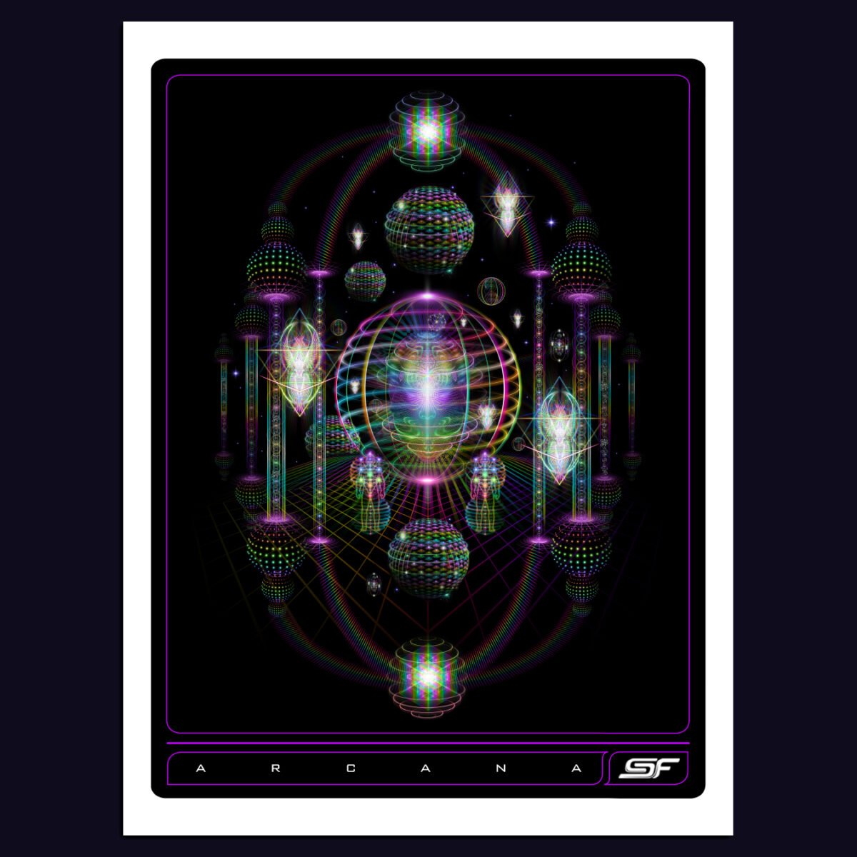 Arcana | Psychedelic Visionary Art Print