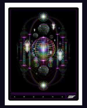 Arcana | Psychedelic Visionary Art Print