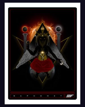Baphomet | Psychedelic Visionary Art Print