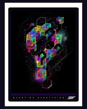 Question Everything | Psychedelic Visionary Art Print