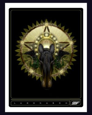 Lughnasdh | Psychedelic Visionary Art Print