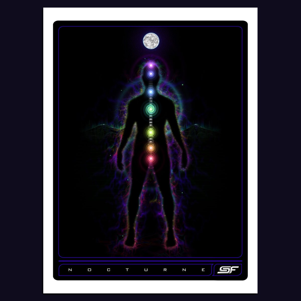 Nocturne | Psychedelic Visionary Art Print