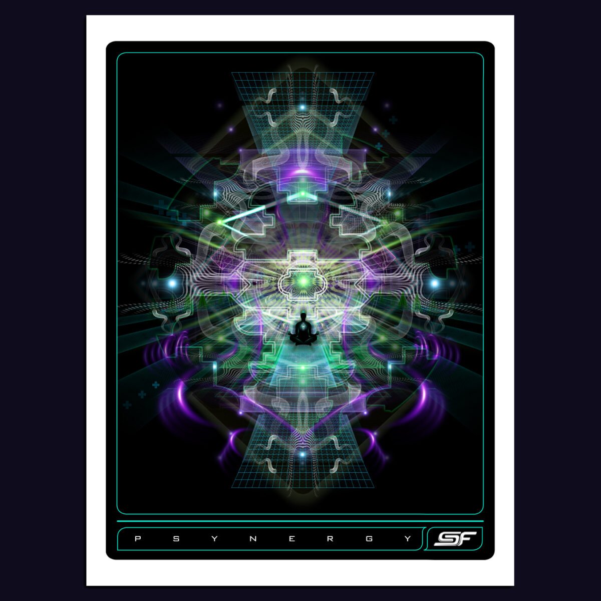 Psynergy | Psychedelic Visionary Art Print