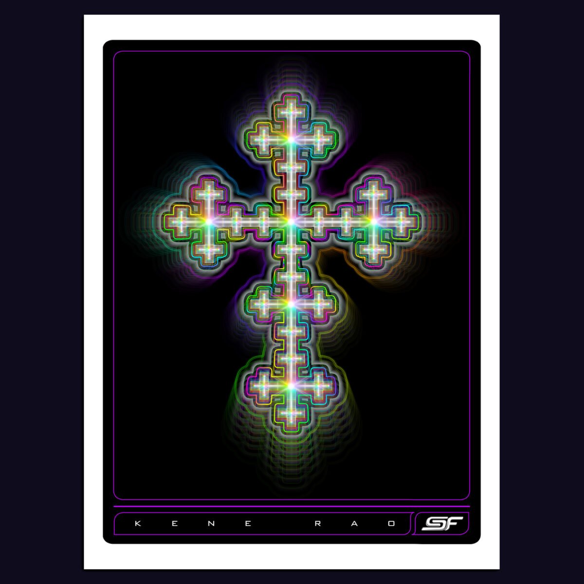 Kene Rao | Psychedelic Visionary Art Print